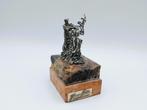 Zilveren miniatuur, Abrahams offer, Yaacov Heller, Jeruzalem, Antiek en Kunst, Verzenden