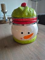 Voorraadpot Sneeuwman, Ophalen, Zo goed als nieuw, Overige materialen, Pot, Bus of Blik