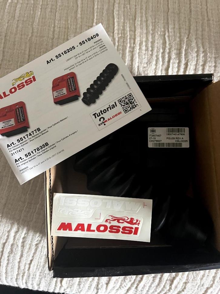 MALOSSI ECU 50CC VESPA PIAGGIO E4 5518205, Fietsen en Brommers, Brommeronderdelen | Scooters, Nieuw, Vespa, Overige typen, Ophalen of Verzenden