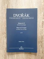 Dvorak - Messe in D op.86 vocal score, Muziek en Instrumenten, Bladmuziek, Les of Cursus, Zang, Zo goed als nieuw, Ophalen