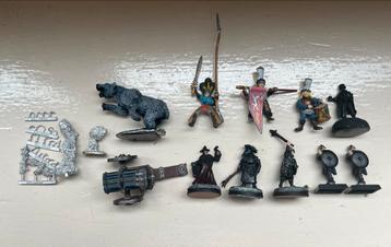 Diverse 28mm Metalen Wargaming Figuren beschikbaar voor biedingen
