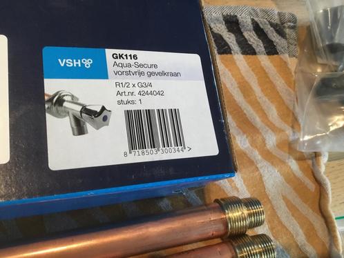 Vorstvrije buitenkraan vsh 4 x gk116, Tuin en Terras, Buitenkranen, Zo goed als nieuw, Ophalen of Verzenden