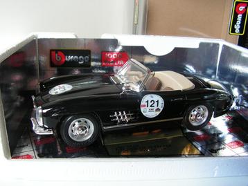 Bburago Mercedes 300 SL 1000 Miglia roadster 1:18 nieuw beschikbaar voor biedingen