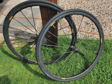 Mavic r-sys SLR wielset met dikke carbon spaken beschikbaar voor biedingen
