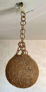 Hanglamp - jutebol 28 cm dia, Ophalen of Verzenden, Gebruikt, Minder dan 50 cm