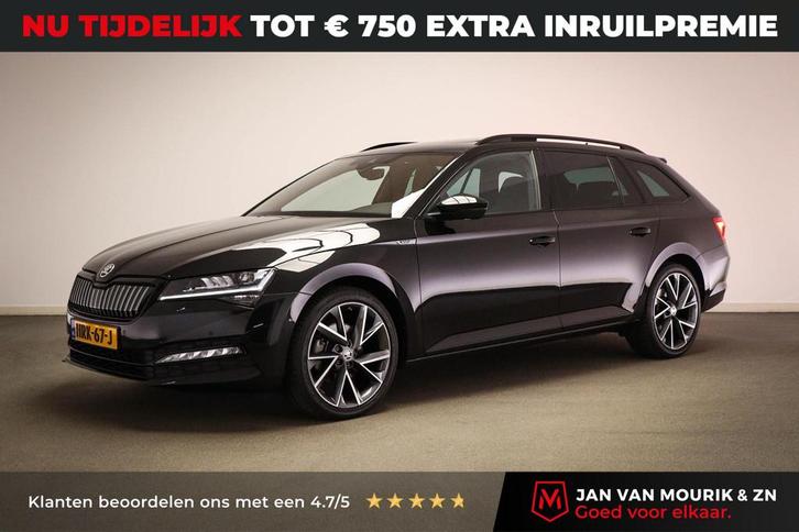 Skoda Superb Combi 1.4 TSI iV Sportline Business | Panoramad, Auto's, Skoda, Bedrijf, Te koop, Superb, ABS, Achteruitrijcamera