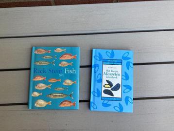 Fish - Rick Stein + Het Kleine Mosselenkookboek - M. Postma beschikbaar voor biedingen