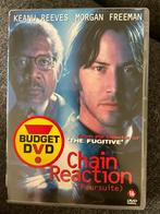 Chain Reaction DVD - Keanu Reeves, Morgan Freeman, Vanaf 16 jaar, Ophalen of Verzenden, Zo goed als nieuw