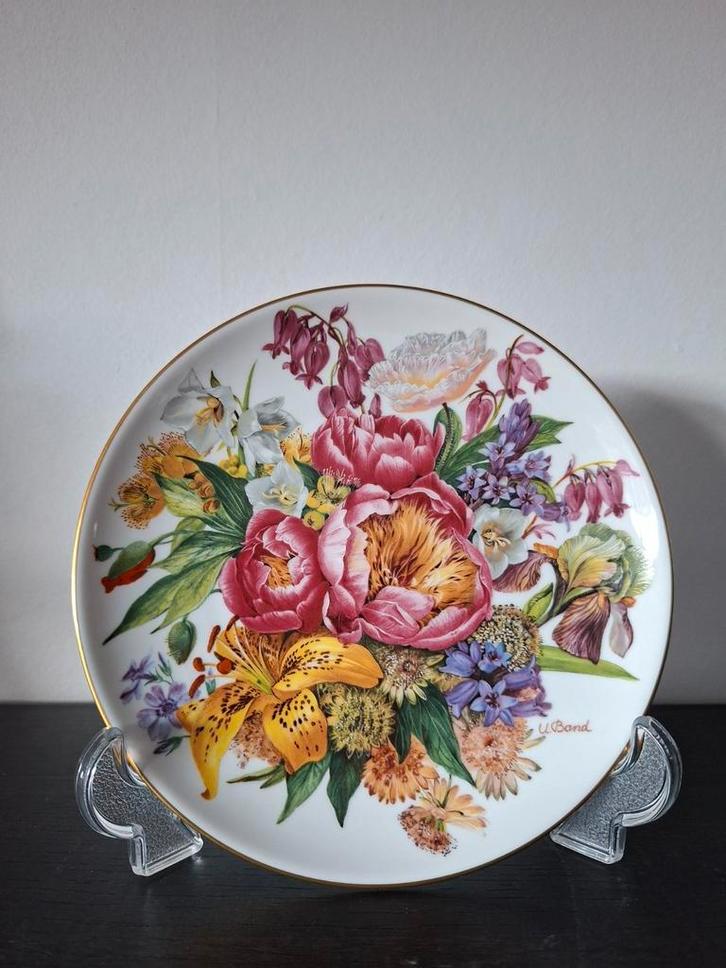 Hutschenreuther Bord - Sommerverheissung 1987, Antiek en Kunst, Antiek | Schalen, Ophalen