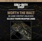Call of Duty Camo Code - Gilded Thorn, Online, Vanaf 18 jaar, Shooter, 1 speler