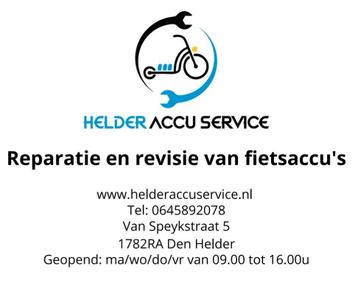Fietsaccu revisie en reparatie | Giant, Vogue, Qwic, Stella beschikbaar voor biedingen
