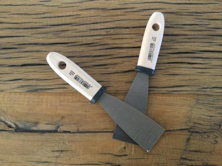 Plamuurmes -Lemmet (2x), Doe-het-zelf en Verbouw, Schildersmaterialen, Nieuw, Overige typen, Ophalen of Verzenden