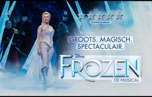 Arrangement 2 Kaarten Musical Frozen, Tickets en Kaartjes, Theater | Musical, Twee personen, Oktober