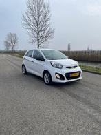 Kia Picanto 1.0 CVVT – 2012 – Nette staat – Nieuwe APK, Auto's, Kia, Voorwielaandrijving, Stof, Zwart, 400 kg