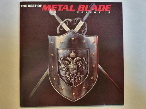 CD The Best Of Metal Blade Volume 3 (1988, o.a. Slayer), Cd's en Dvd's, Cd's | Verzamelalbums, Gebruikt, Rock en Metal, Ophalen of Verzenden