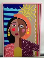 Eclectisch schilderij, Ophalen