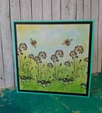 kaart Stampin' Up!, zonder tekst, bloemen en bijtjes, Ophalen of Verzenden, Nieuw, Overige thema's