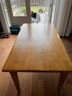 GRATIS! Eettafel hout 160/90, Ophalen, Gebruikt, Vijf personen of meer, 150 tot 200 cm