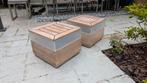 Design teak  vloerlampen, Ophalen, Gebruikt, Hout, Minder dan 50 watt