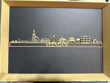 Skyline Veendam in frame beschikbaar voor biedingen