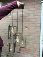 Hanglamp 4 lampen leenbakker, Ophalen, Zo goed als nieuw, Kunststof, Minder dan 100 cm