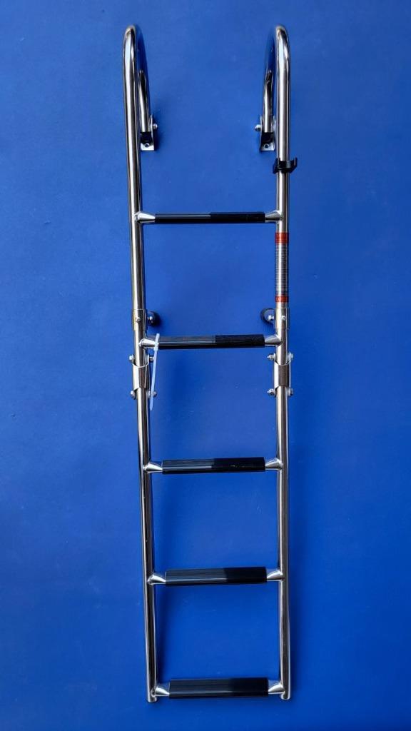 Zwemtrap 5 treden RVS met kunststof trede, Watersport en Boten, Accessoires en Onderhoud, Nieuw, Overige typen, Ophalen of Verzenden