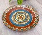 vintage traditioneel Bulgaars handgemaakt bord/wandbord, Ophalen of Verzenden