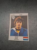 Panini sticker Euro Football 79. Speler Ruud Krol Ajax., Verzenden, Zo goed als nieuw, Sticker