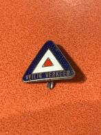 Broche veilig verkeer, Verzamelen, Speldjes, Pins en Buttons, Ophalen of Verzenden, Gebruikt, Transport