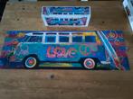 Panoramapuzzel Lovebus 1000 stukjes Volkswagenbus hippiebus,, Ophalen of Verzenden, 500 t/m 1500 stukjes, Zo goed als nieuw