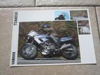 Yamaha TDM850 3VD brochure folder 1992, Motoren, Handleidingen en Instructieboekjes, Ophalen of Verzenden, Yamaha