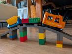 Duplo elektrische trein met baan, accessoires, action bricks, Kinderen en Baby's, Speelgoed | Duplo en Lego, Ophalen, Zo goed als nieuw