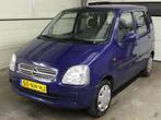 Opel Agila 1.0-12V Comfort - APK 2026 - Weinig KM NAP!, Stof, Gebruikt, Blauw, 973 cc
