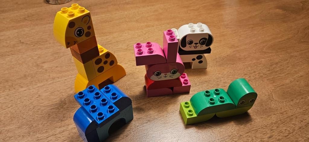 Leuke Duplo dieren set, Ophalen, Zo goed als nieuw, Losse stenen, Duplo