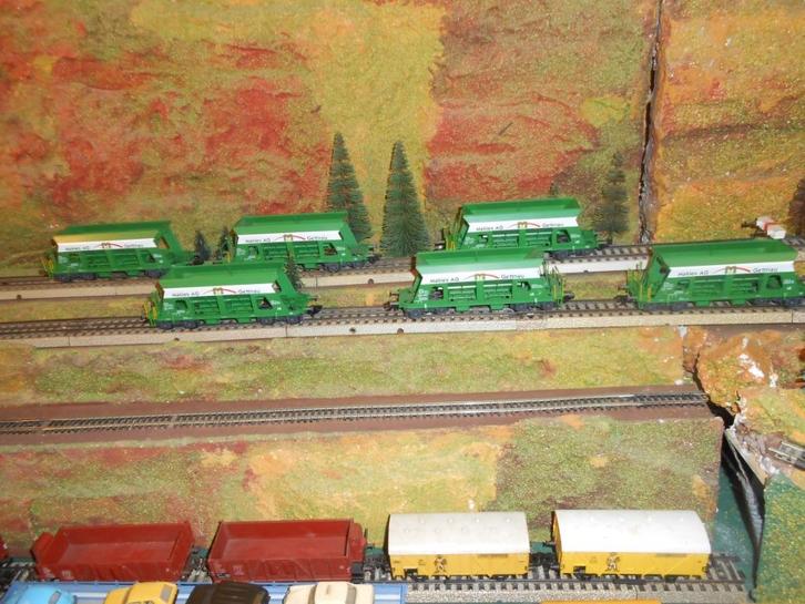 Märklin 46330, 3x de set zelflossers van Makies Zwitserland, Hobby en Vrije tijd, Modeltreinen | H0, Zo goed als nieuw, Treinset