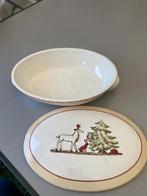 Villeroy & Boch Kerst Christmas Bakery Dekschaal, Gebruikt, Porselein of Keramiek, Schaal, Ophalen of Verzenden