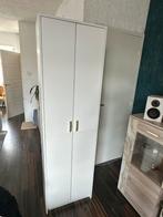 Witte hoge kast met planken, Huis en Inrichting, Ophalen, 50 tot 100 cm, Zo goed als nieuw, 150 tot 200 cm