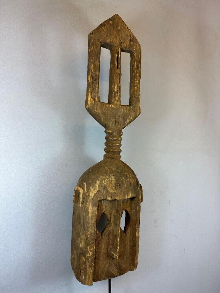 231021 Oud Afrikaans Dogon Satimbe Masker uit Mali., Antiek en Kunst, Kunst | Niet-Westerse kunst, Ophalen of Verzenden