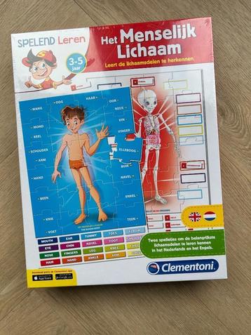 NIEUW | Spelend Leren Het Menselijk Lichaam Clementoni beschikbaar voor biedingen