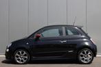 Fiat 500 0.9 TwinAir Plus PANO LEDER ACC LMV NL-AUTO, Euro 5, 86 pk, Gebruikt, Zwart