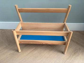 Tijdschriftenrek/boekenrekje Ikea Flisat beschikbaar voor biedingen