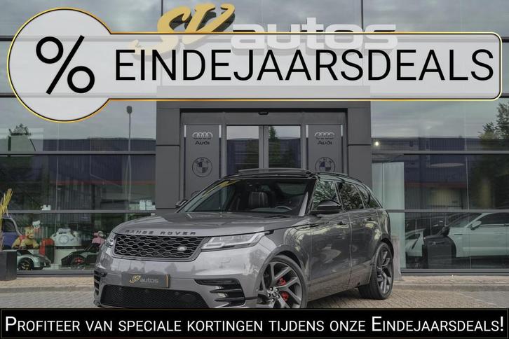 Land Rover Range Rover Velar D300 V6 300pk R-dynamic Grijs k, Auto's, Bestelauto's, Bedrijf, Te koop, 4x4, Land Rover, Diesel
