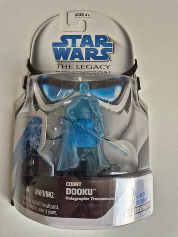 Star Wars TLC Blue BD21 Count Dooku Holographic Transmission beschikbaar voor biedingen