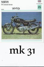 Mk31 motorkaart norton 850 commando interstate, Ophalen of Verzenden, Zo goed als nieuw