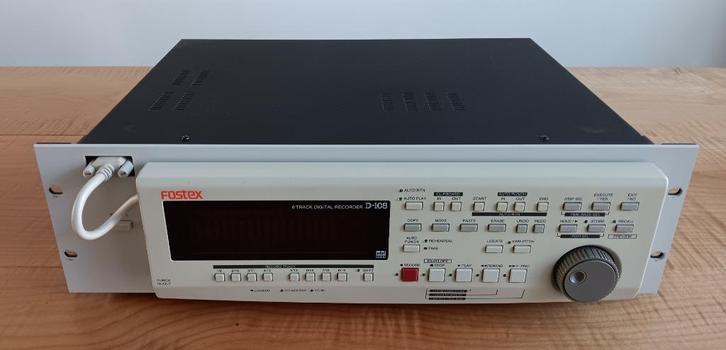 Fostex D-108 Multitrack recorder, Audio, Tv en Foto, Professionele Audio-, Tv- en Video-apparatuur, Zo goed als nieuw, Audio, Ophalen of Verzenden