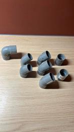 Martens pvc tussenstukken 32 mm, Doe-het-zelf en Verbouw, Buizen en Afvoer, Ophalen, Bochten, Gebruikt, Pvc