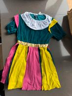 Meisjes pietenpak jurkje kadootjes piet 3-5 jaar, Diversen, Sinterklaas, Ophalen of Verzenden, Zo goed als nieuw