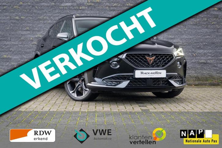 Cupra Formentor 1.4 e-Hybrid VZ Performance, Auto's, Cupra, Bedrijf, Te koop, Formentor, ABS, Achteruitrijcamera, Adaptive Cruise Control