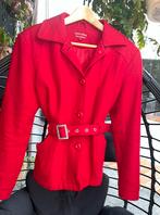 rode winter mantel jas maat 40/ l/ 12 peacoat, Maat 38/40 (M), Ophalen of Verzenden, Zo goed als nieuw