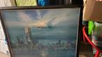 Schilderij New York Skyline, Antiek en Kunst, Ophalen